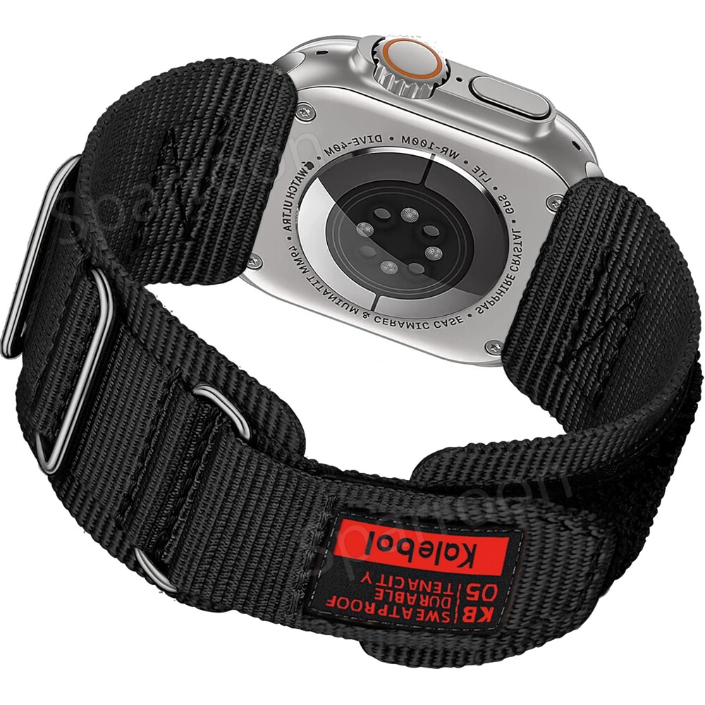 NEW Nylon Strap Band For Apple Watch Series 11-1 SE 1/2/3 Ultra 1/2/3 38mm-49mm