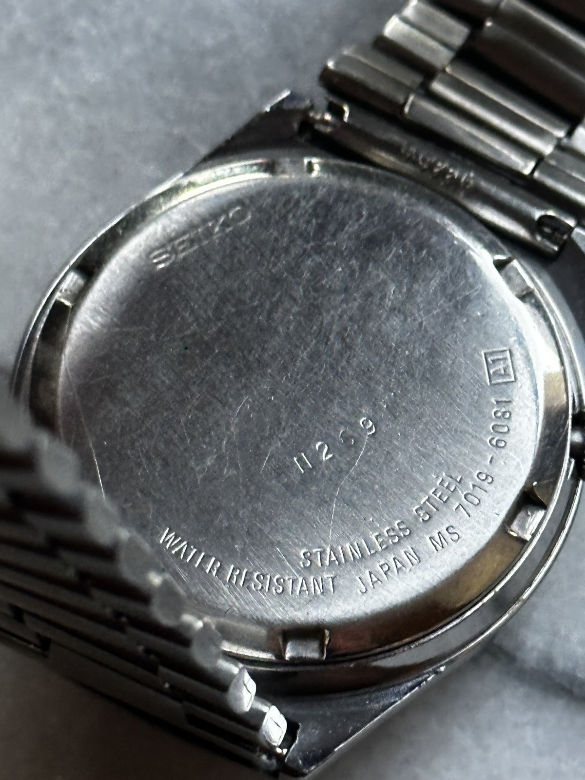 Seiko 5 Automatique, référence 7019-6081 Acier inoxydable 36 mm