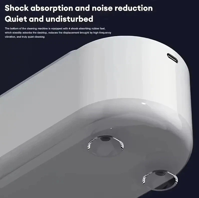Ultrasonic Glasses Cleaner Wireless Eyewear Cleaning Machine USB