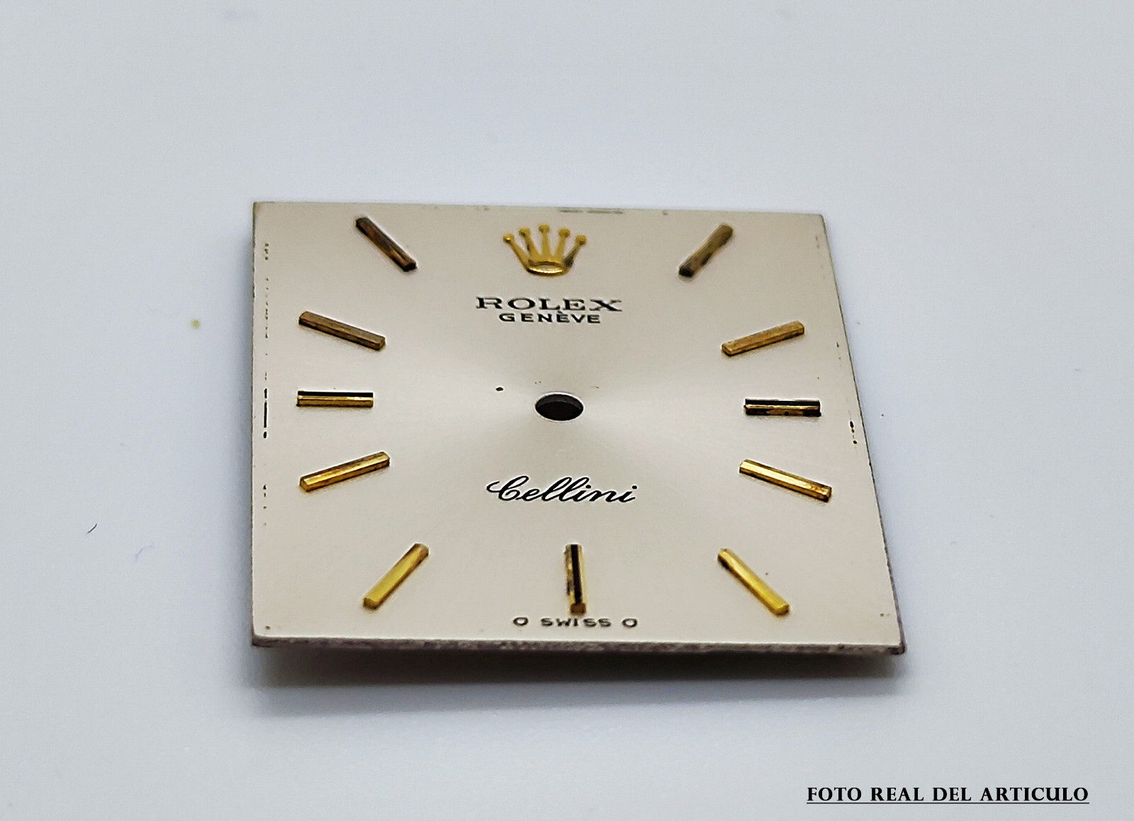 Original Replacement Dial / Sphere + Rolex Cellini Handles 3999 21X27mm, Approx