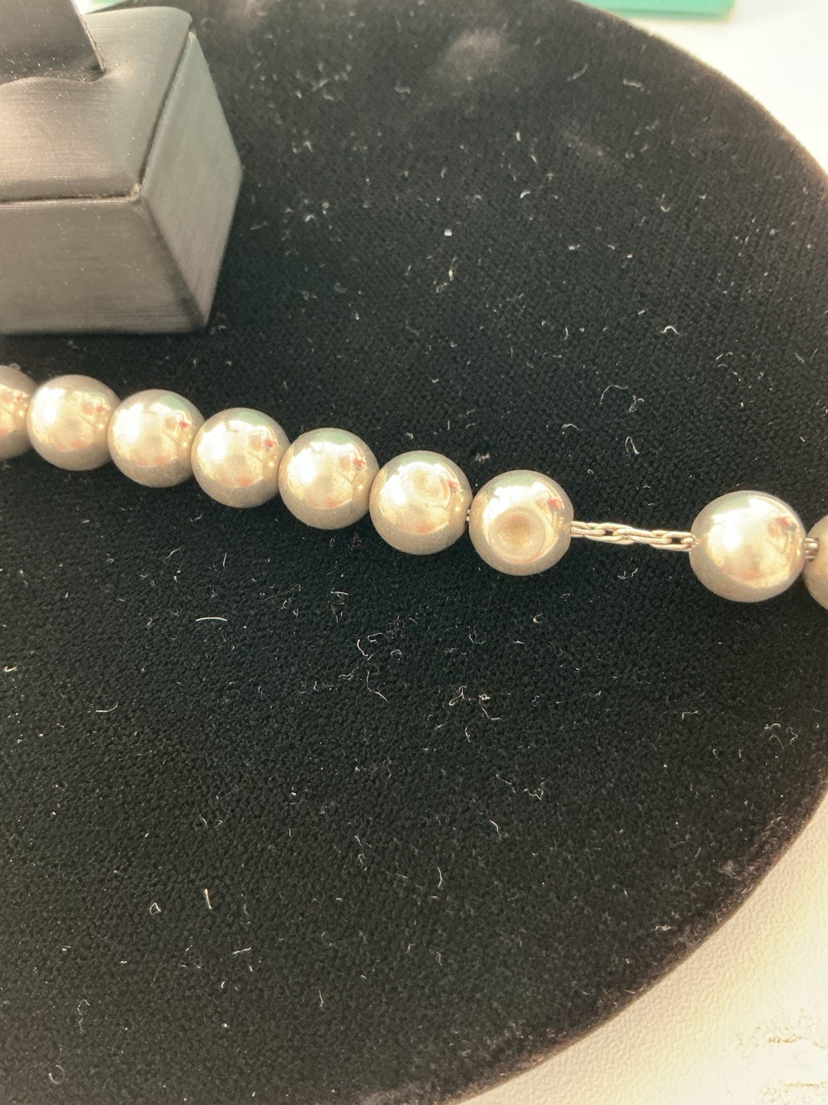 Tiffany & Co. Graduated Bead Bracelet & Earrings