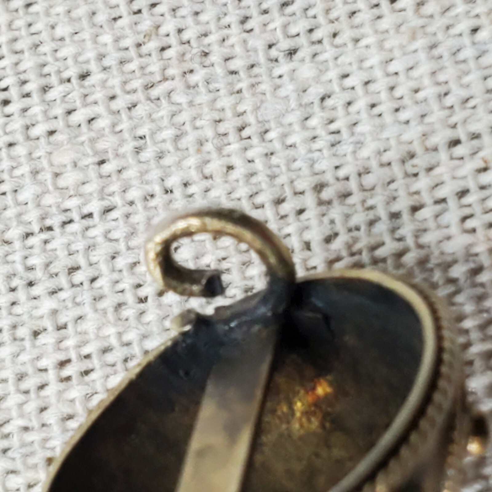 Antique Etruscan Revival Pin Brooch c 1900 Gold Russian Hallmark Granulation