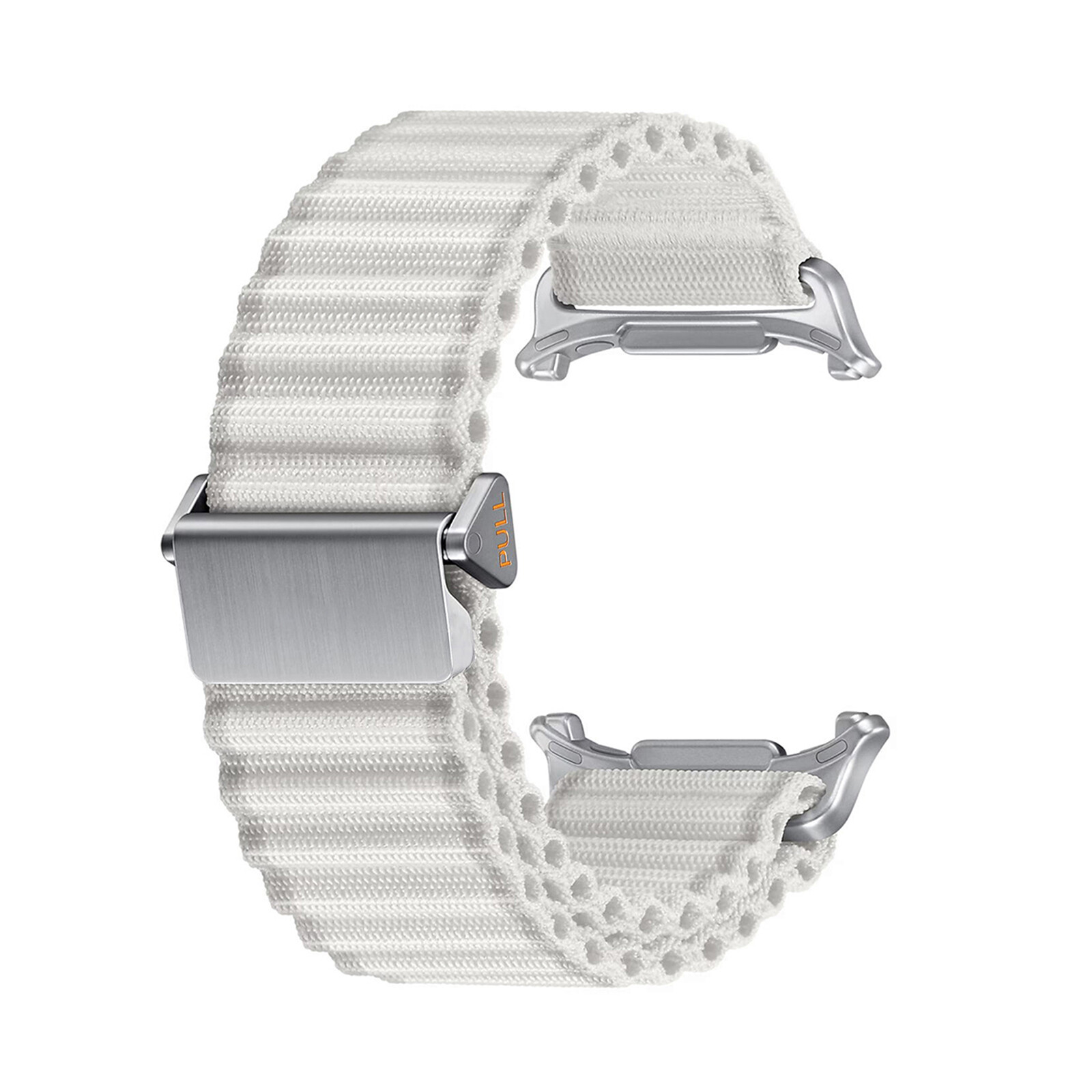 For Samsung Galaxy Watch Ultra 47mm Sports Nylon Braided Loop Strap Wrist Band