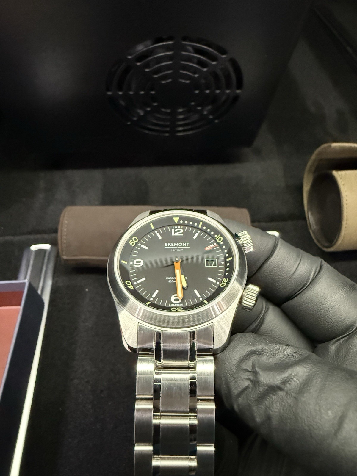 Bremont Argonaut Azure Black Dial 42mm Automatic Men’s Watch ARGONAUT-B