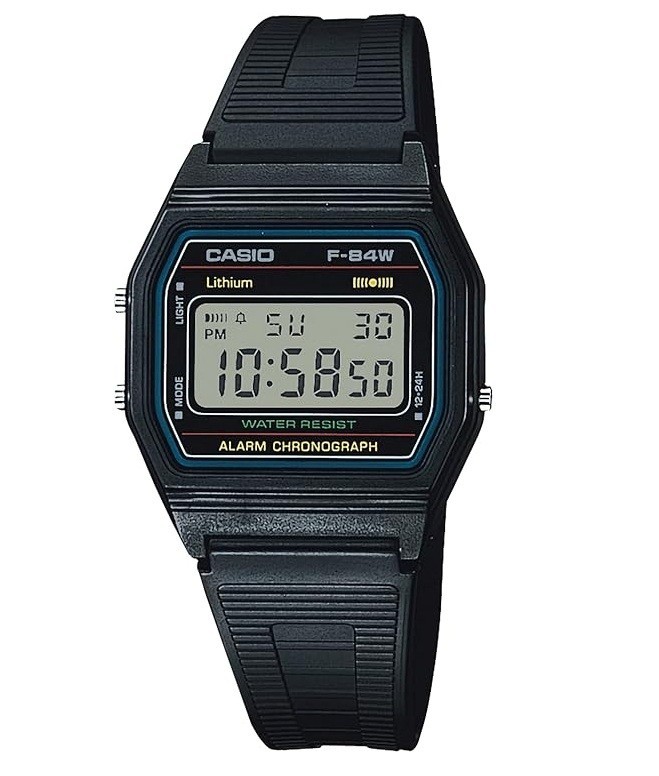 CASIO F-84W-1QJH Digital Watch Classic Slim Design Genuine Japan New