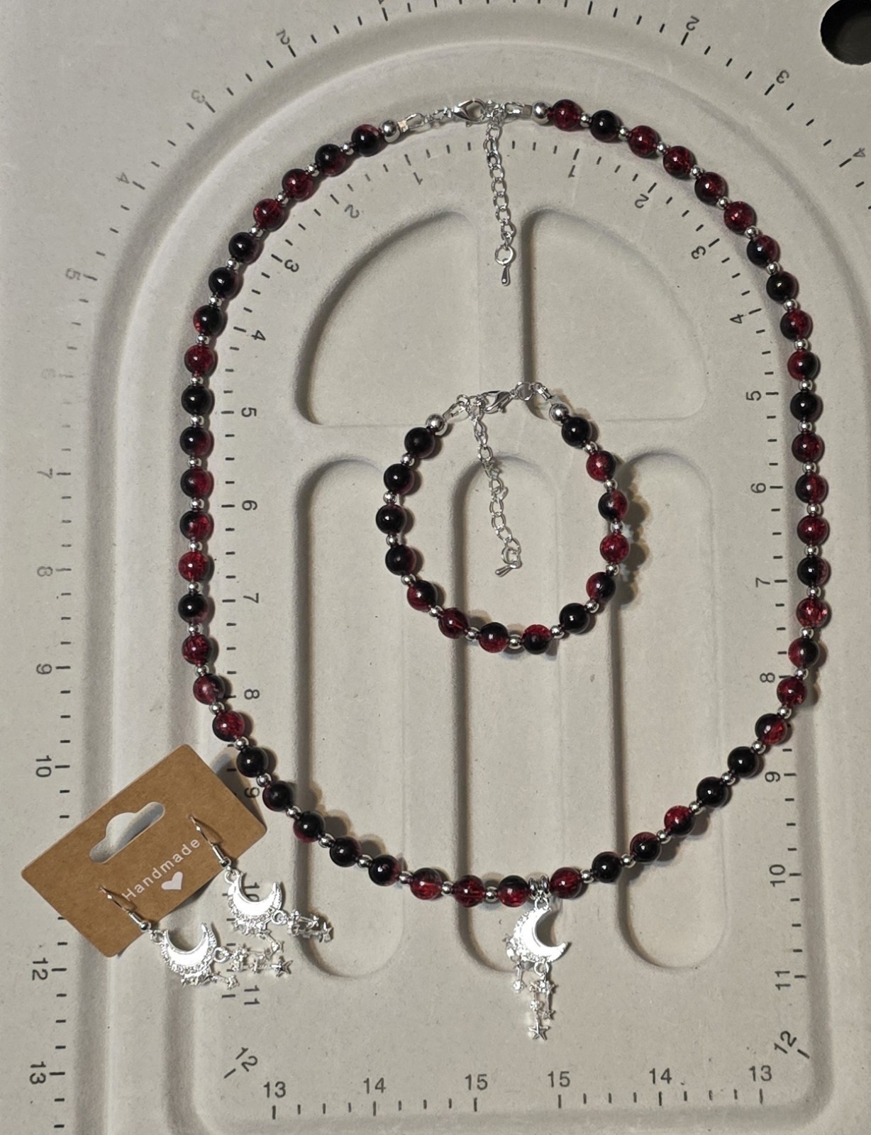 Moon Necklace 3pc set