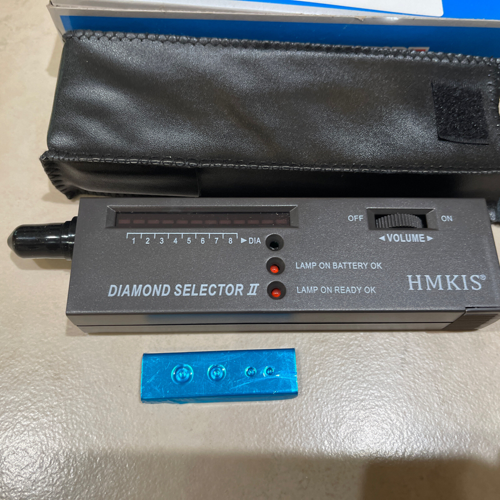 HMKIS Diamond Selector II Tester Pen, Environmental Protection 9V Battery New