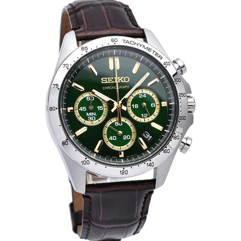 SEIKO SEIKO SELECTION SBTR017 Chronograph Men’s Watch New in Box Authentic JP