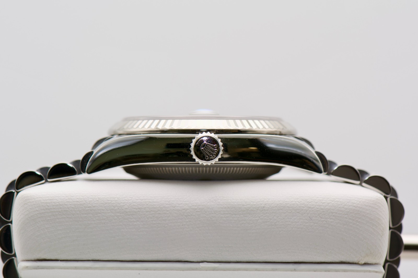 Rolex Datejust 126234 Wimbledon 36mm Silver Jubilee Bracelet with fluted bezel