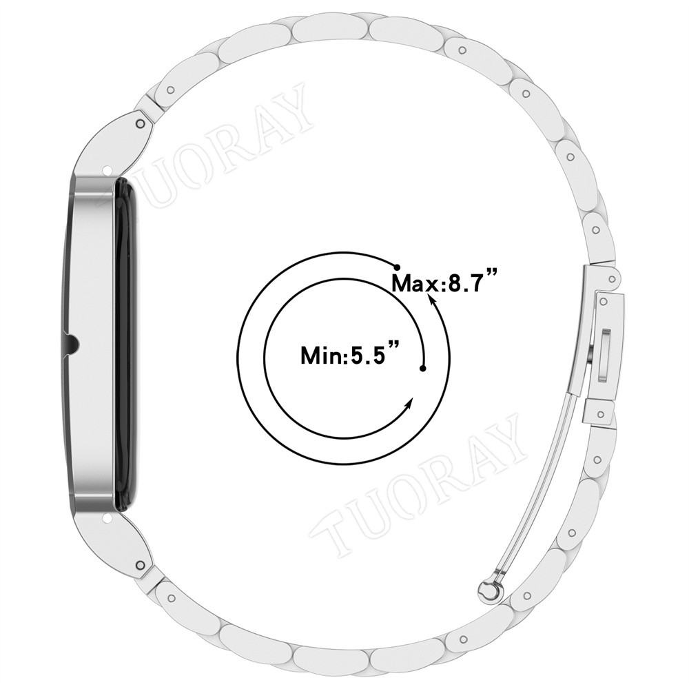 Stainless Steel Metal Adjustable Strap For Google Fitbit Air Replacement Band