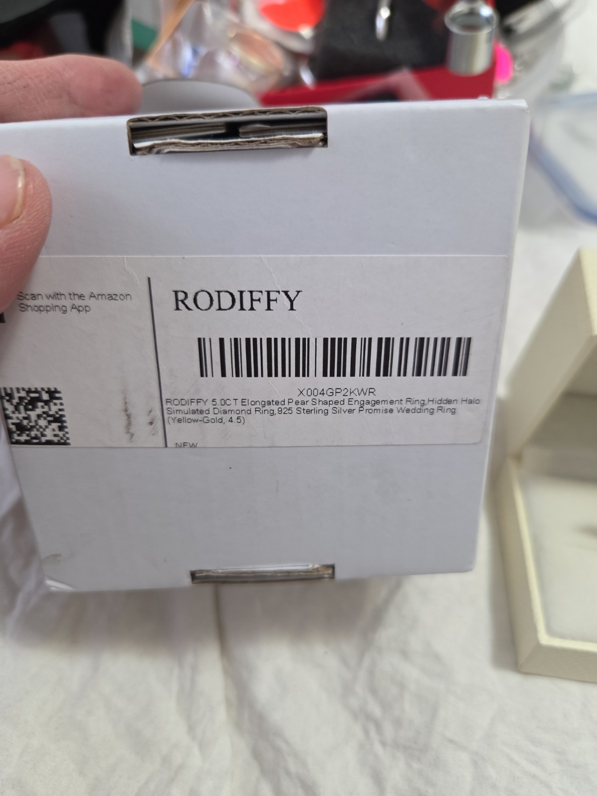 Rodiffy Ring Pear Shape