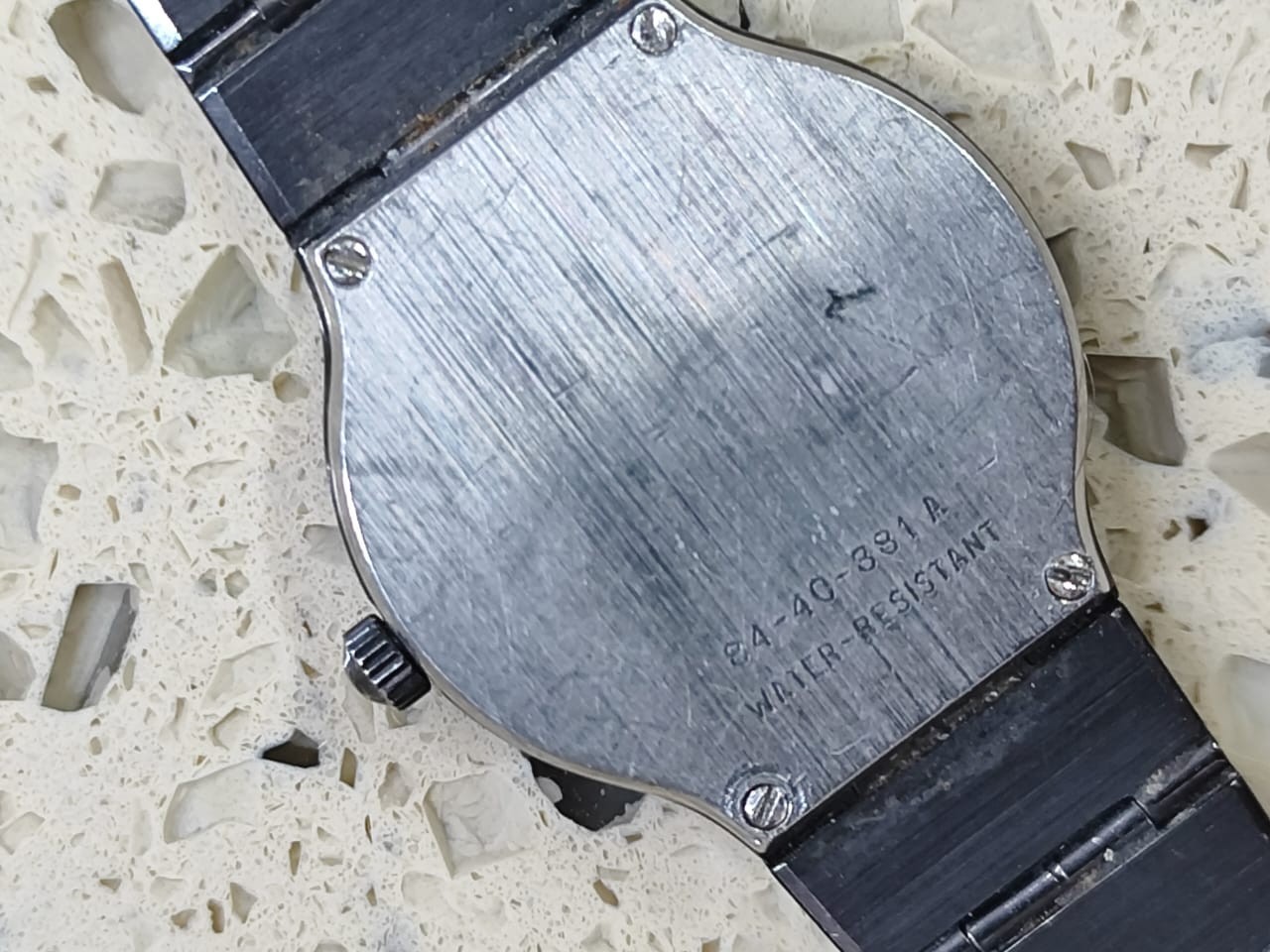 MOVADO MUSEUM WATCH 84-40-881 Cal ETA 210 001 ULTRA THIN BLACK DIAL WORKING