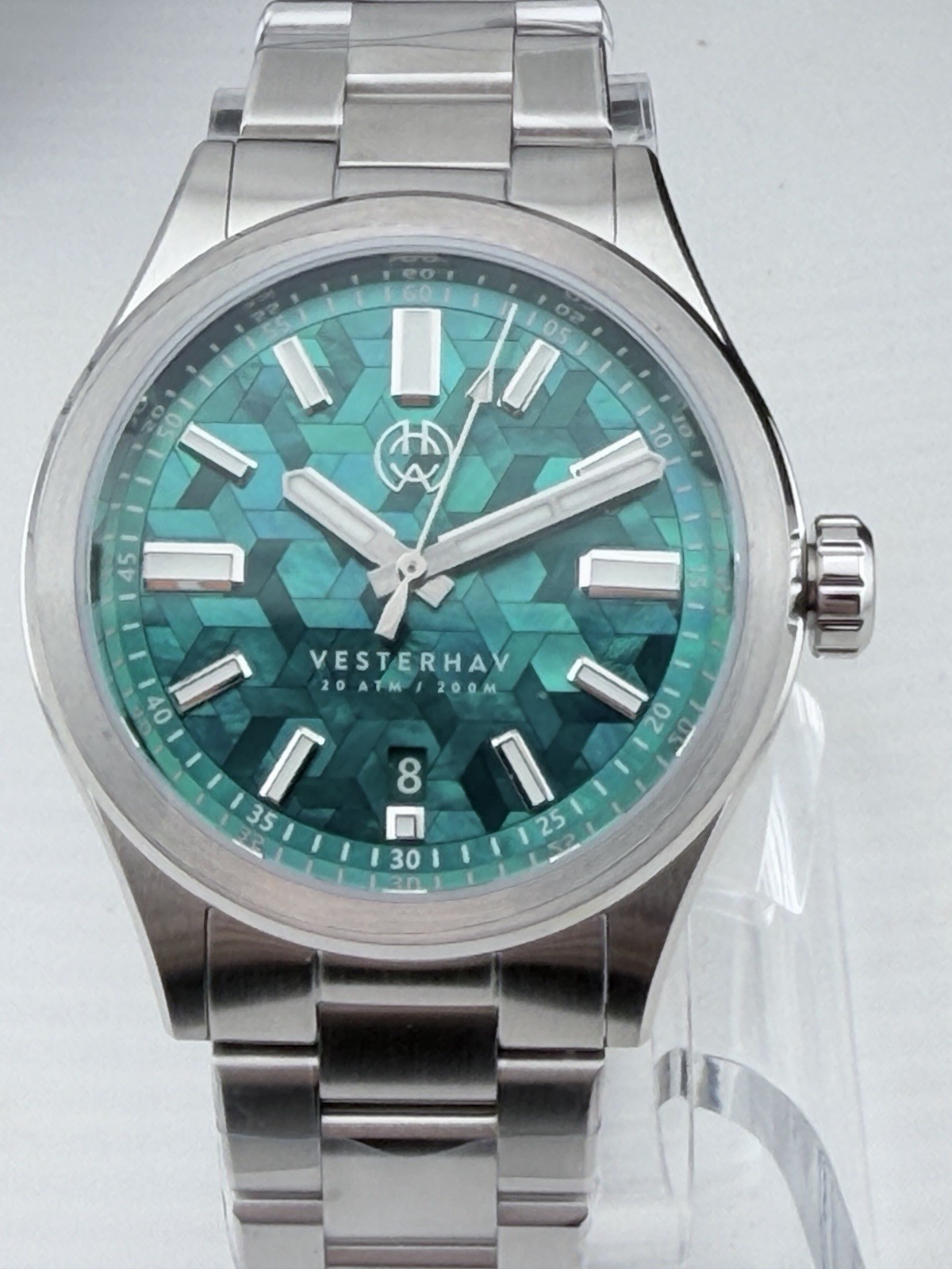 Henry Archer Vesterhav & Verden GMT Watch Set w/ Travel Case + 2 Straps