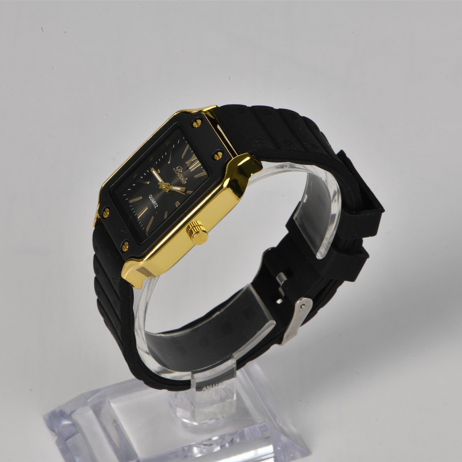 Modern Black Men Sport Watch Quartz Analog Wristwatches Casual Business Watches