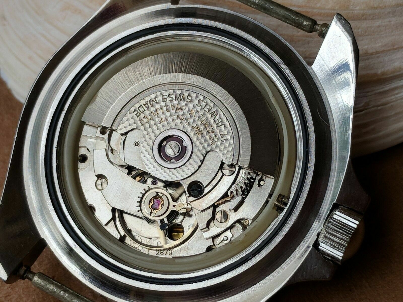 Vintage 1970’s Aquadive Day-Date Diver w/Patina,All SS Monnin Case,ETA 2879 Mvmt
