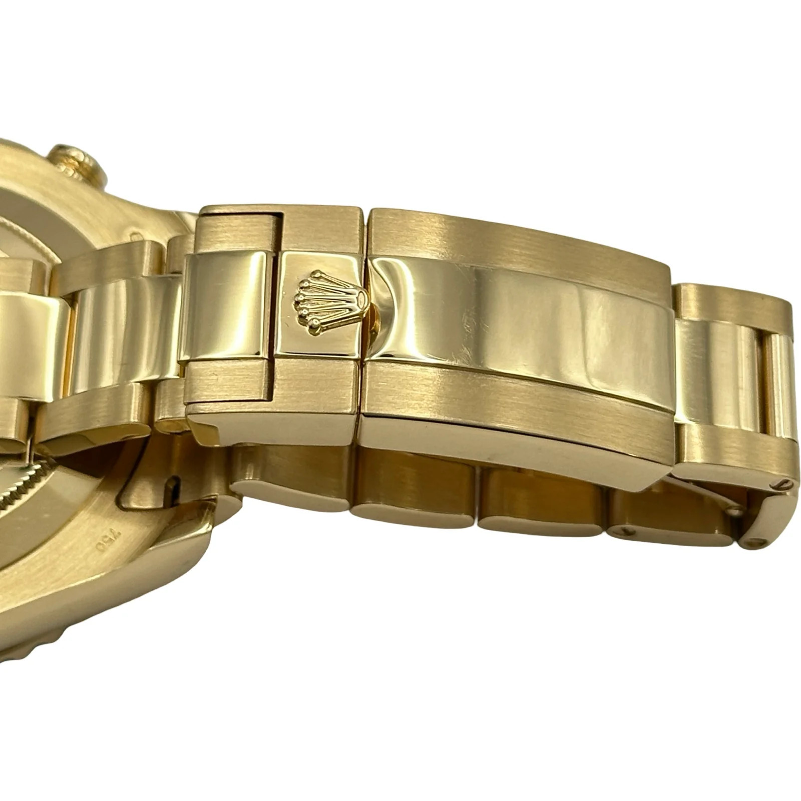 ROLEX 2 116688 44mm Gold White Dial Automatic Watch OKW1674