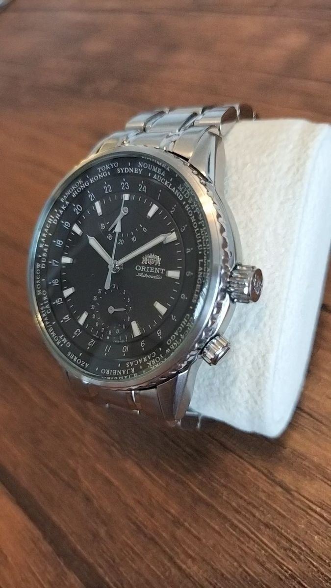 ORIENT STAR King Master WZ0041FA 42 mm Used Watch Men Automatic World Time