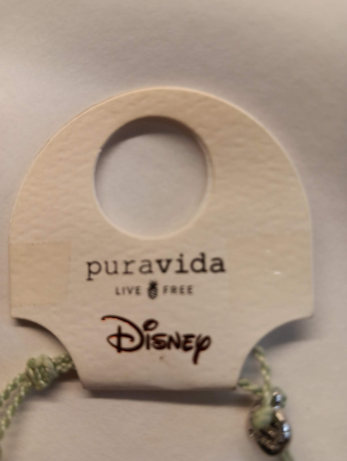 Pura Vida Disney Mickey Mouse Charm Bracelet in Winterfresh Green