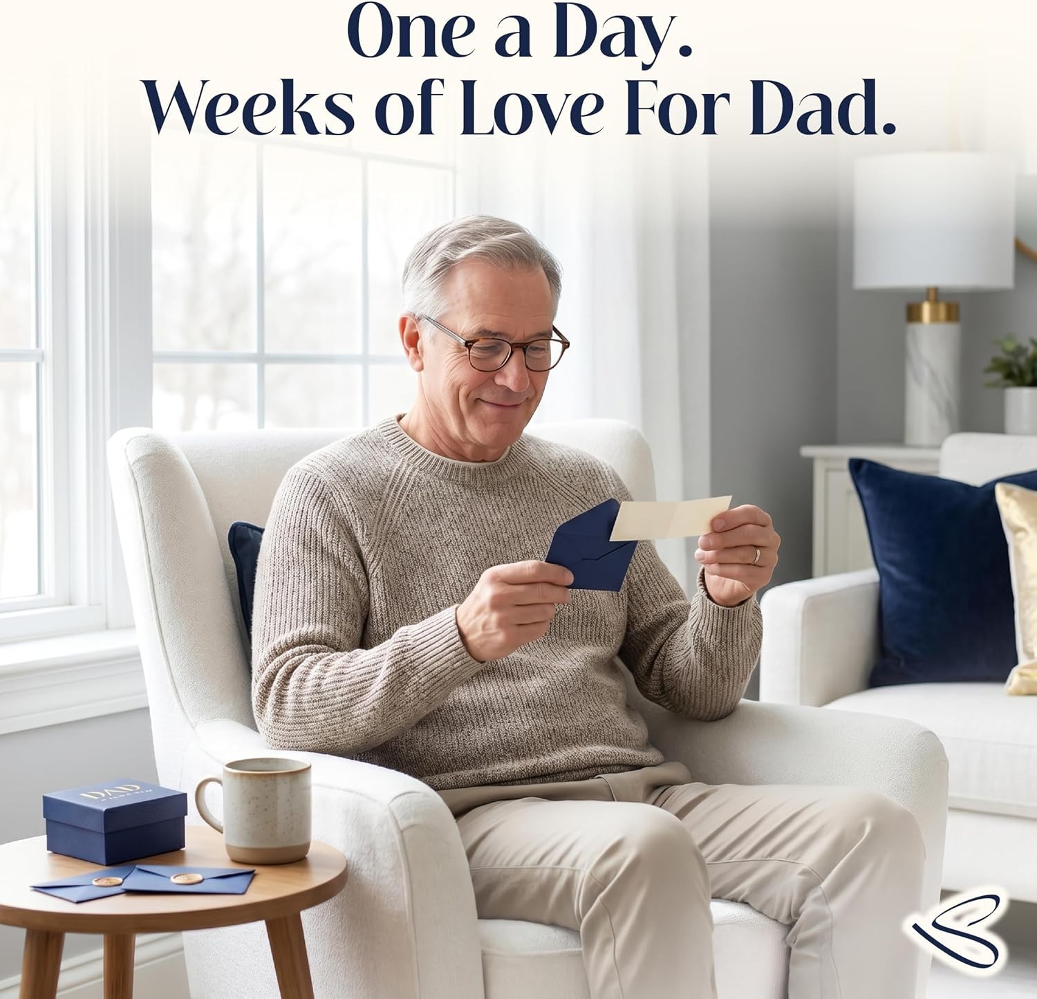 Emotional Father’s Day Gift: 60 Love Notes + Digital Surprise Experience