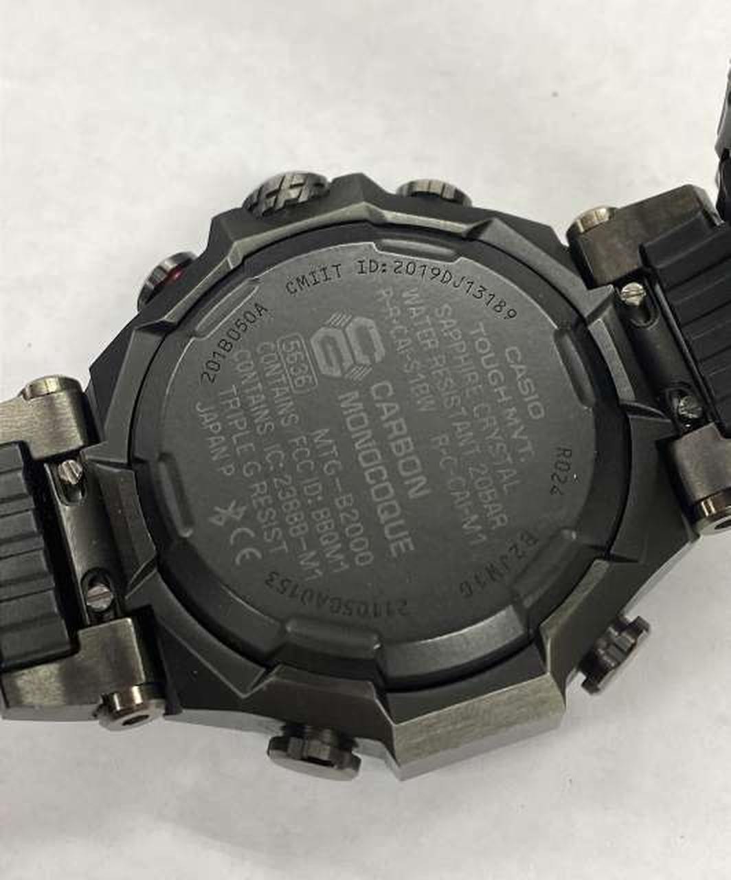 CASIO G-SHOCK MTG B2000BDE 1AJR Black Solar Men Watch Auth Japan