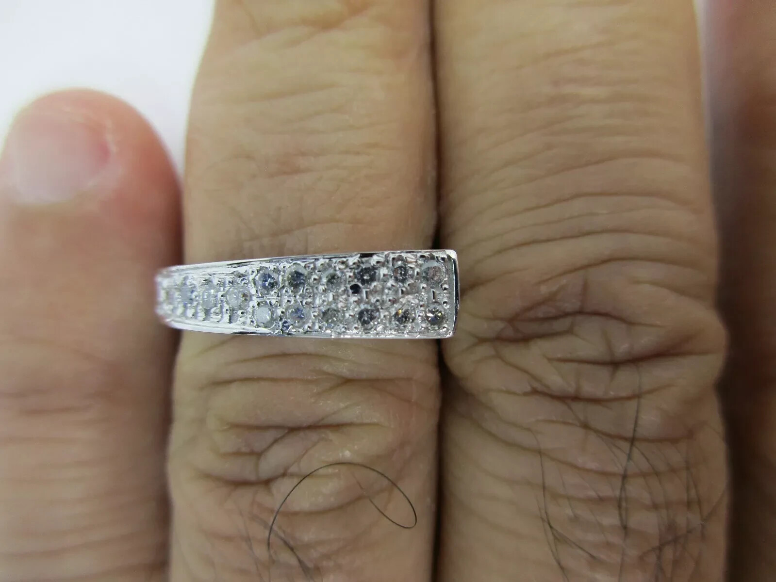 14K Gold Diamond Cocktail Ring Dia=.60 Carat F-SI1/VS2 4.90 Grams Value=$3,900