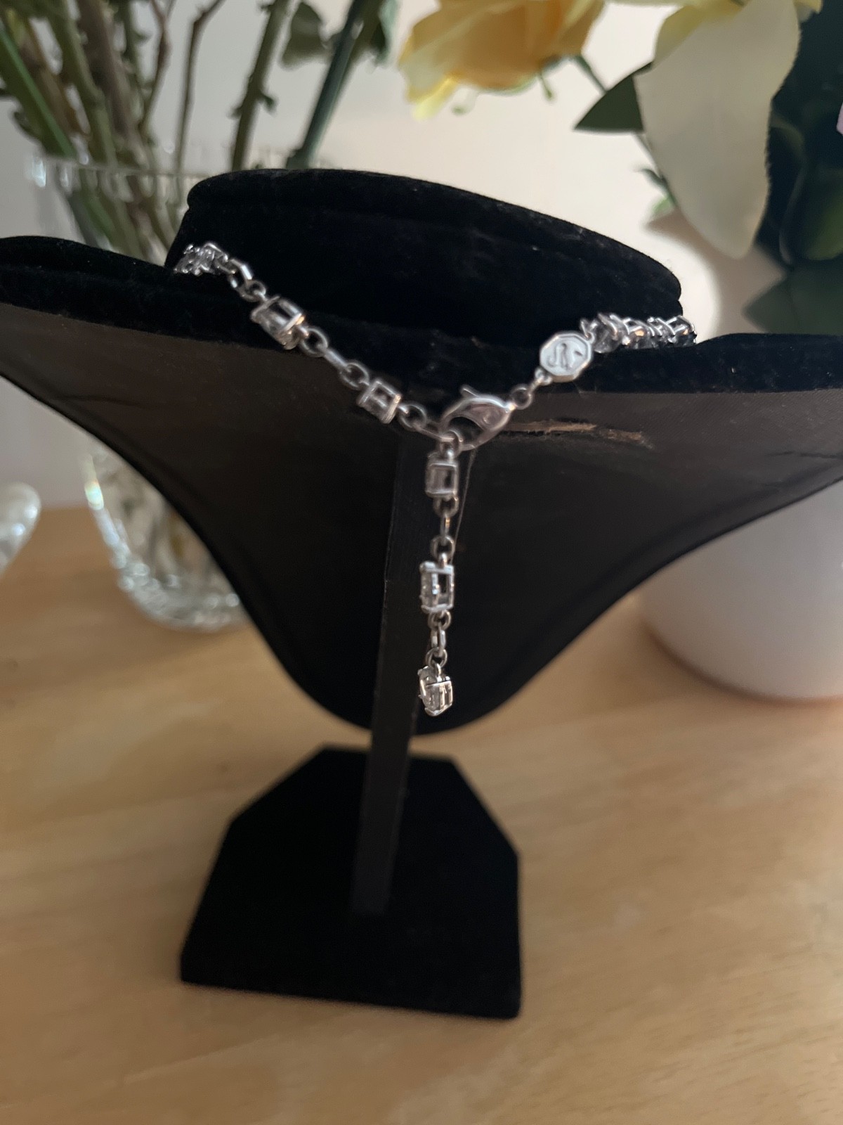 Swarovski Tennis Necklace – White
