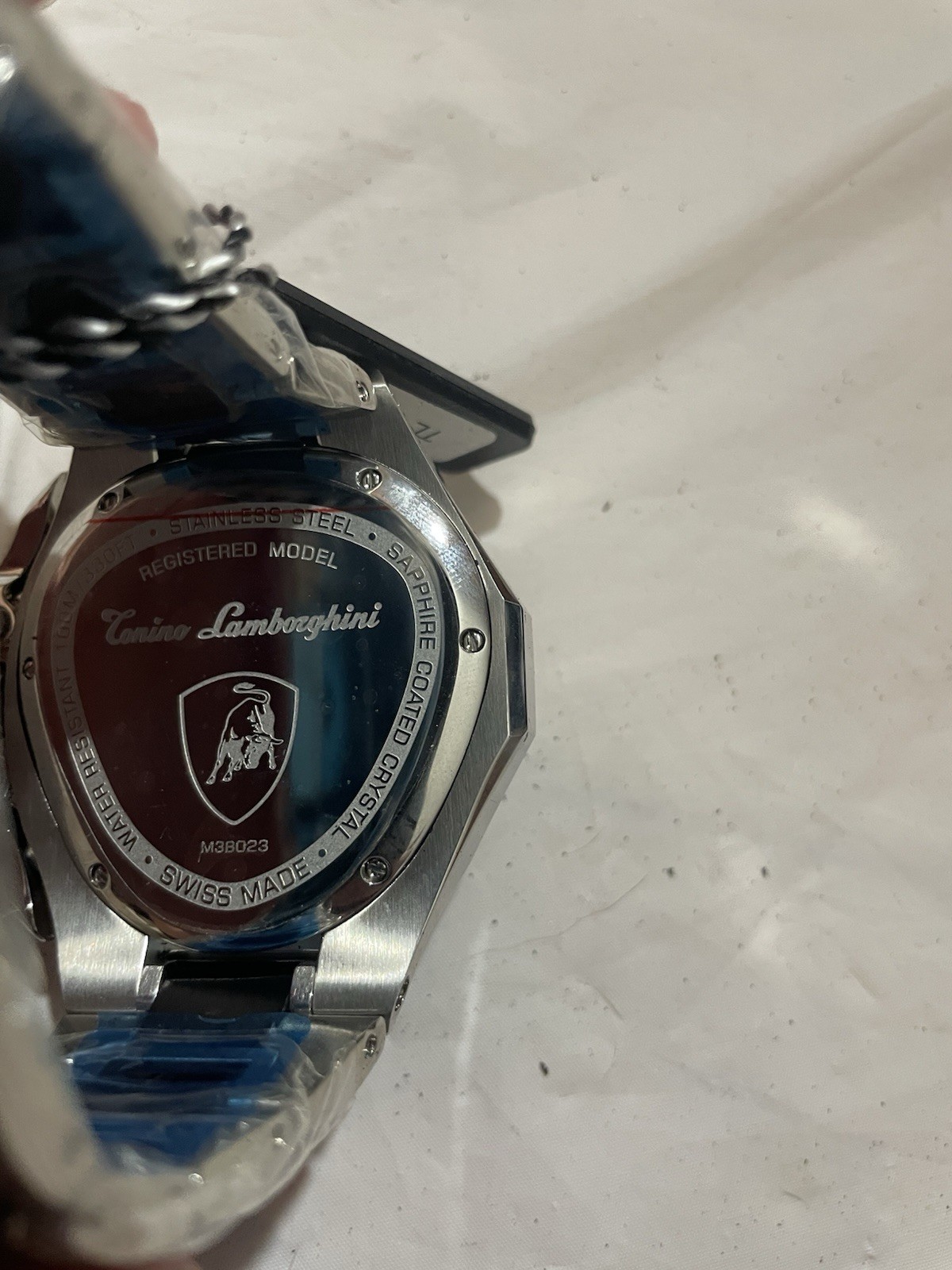 New w/COA Lamborghini SpyderChronograph Quartz 3102 W2