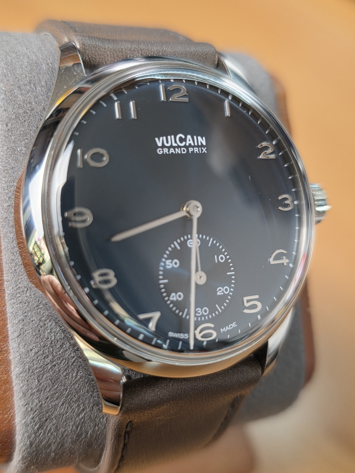 Vulcain Grand Prix Small Second Blue (39mm) 690175A30