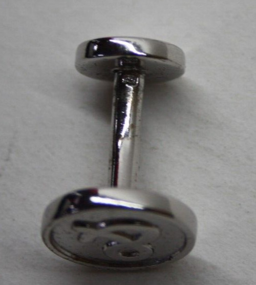 Rare Bell & Ross Sterling Silver Ampersand Cufflinks w/ Original Box [063GRA]