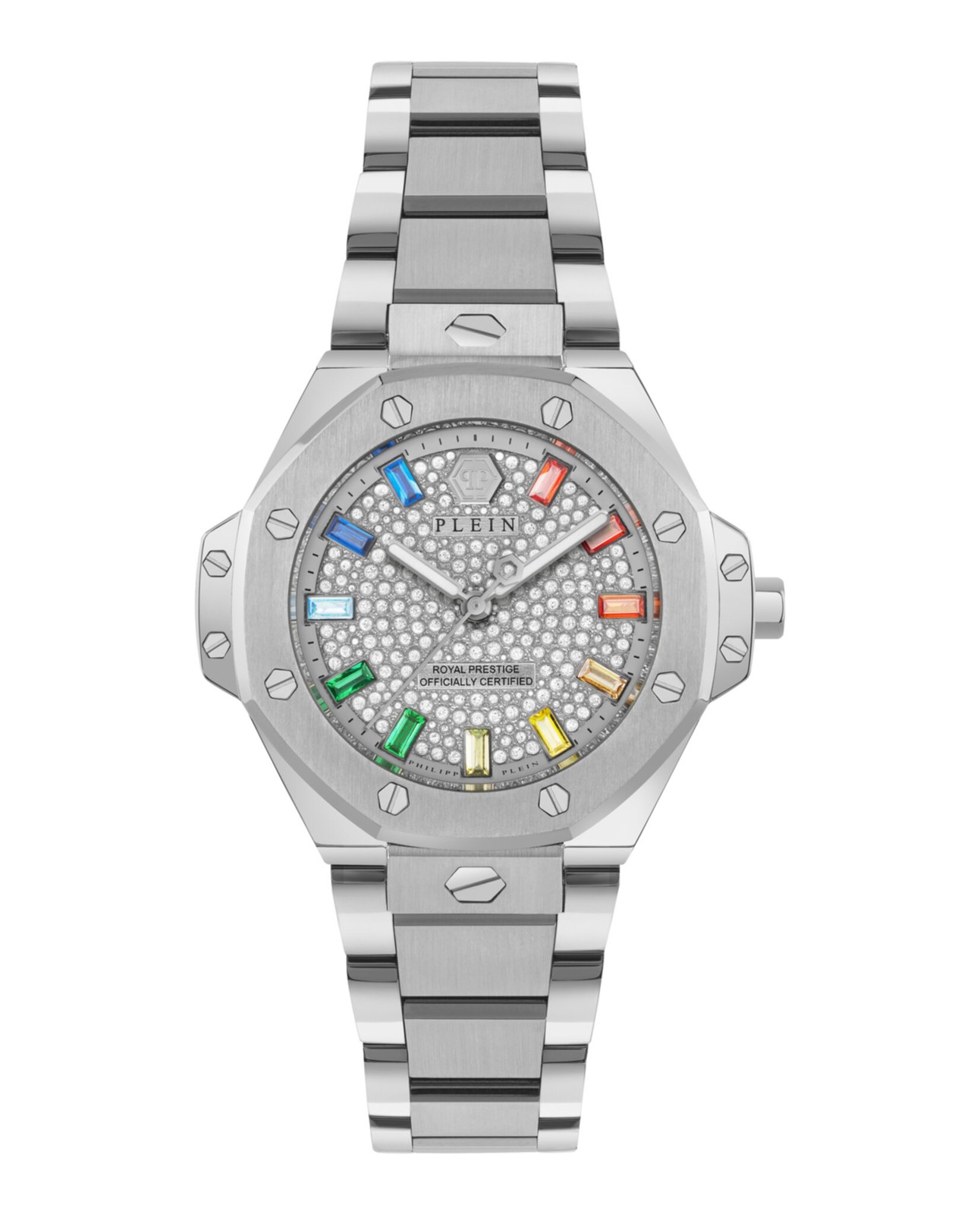 Philipp Plein Womens Stainless Steel 33mm Bracelet Fashion Watch