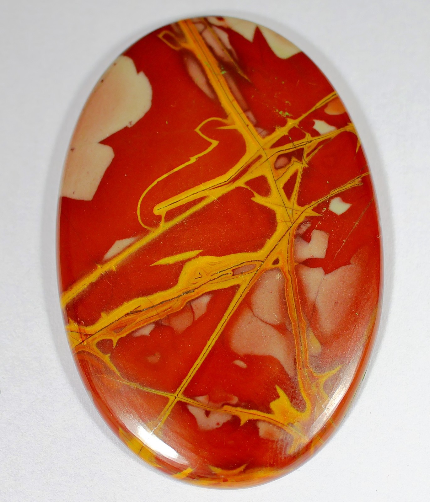 105 Ct 6X37X56 mm Natural Noreena Jasper Oval Cabochon Australian Gemstone KR-09