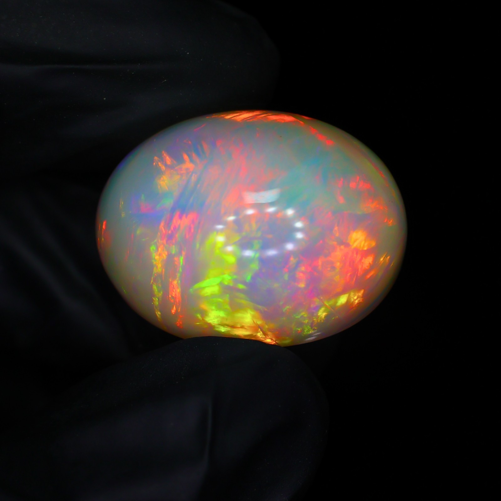 Natural Opal Cabochon 26.75 Ct Natural Welo Opal Gemstone 23.50x18x12.50MM