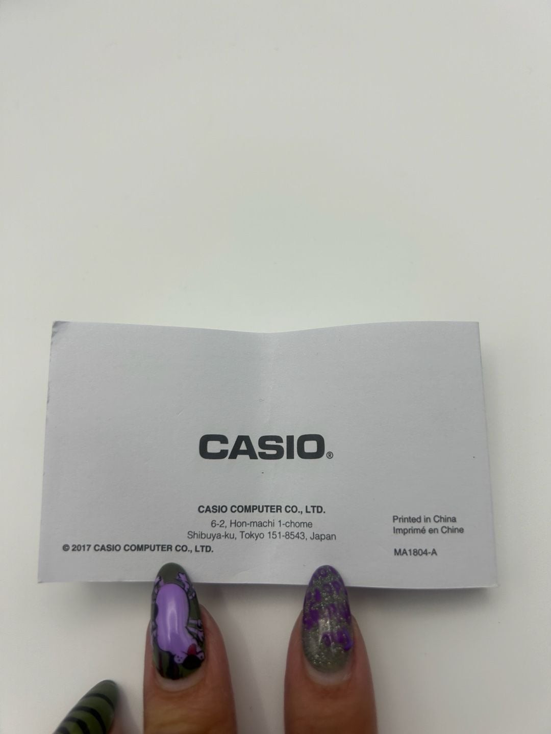 Casio Illuminator AW-81D-2AV Telememo 30 Analog-Digital Watch