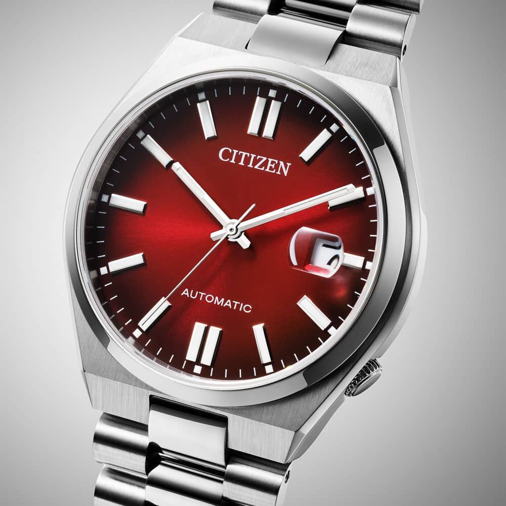 Citizen Tsuyosa NJ0150-56W Automatic Sapphire Red Dial Men’s Watch
