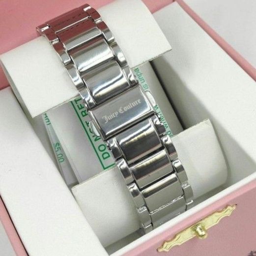Juicy Couture ladies’ wristwatch rhinestone sparkling quartz wristwatch pave set