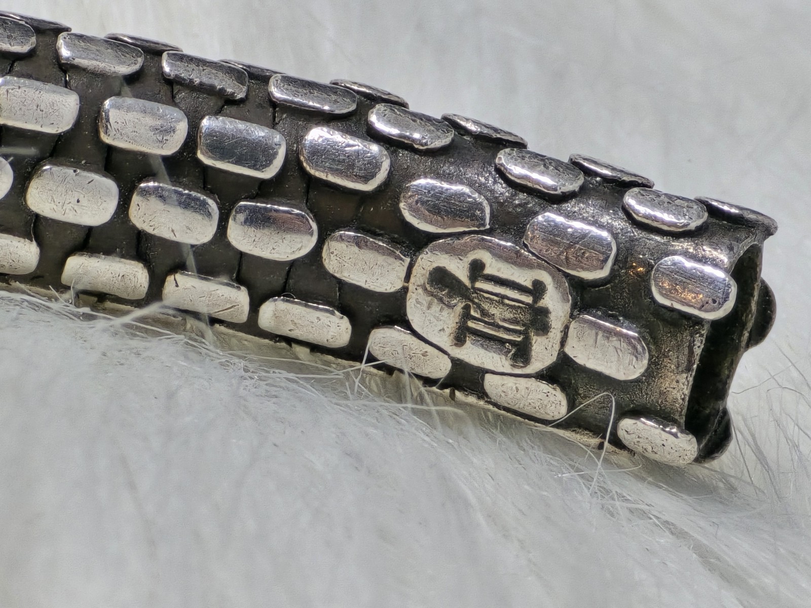 John Hardy Dot 925 Sterling Bracelet 6.5″ Size M