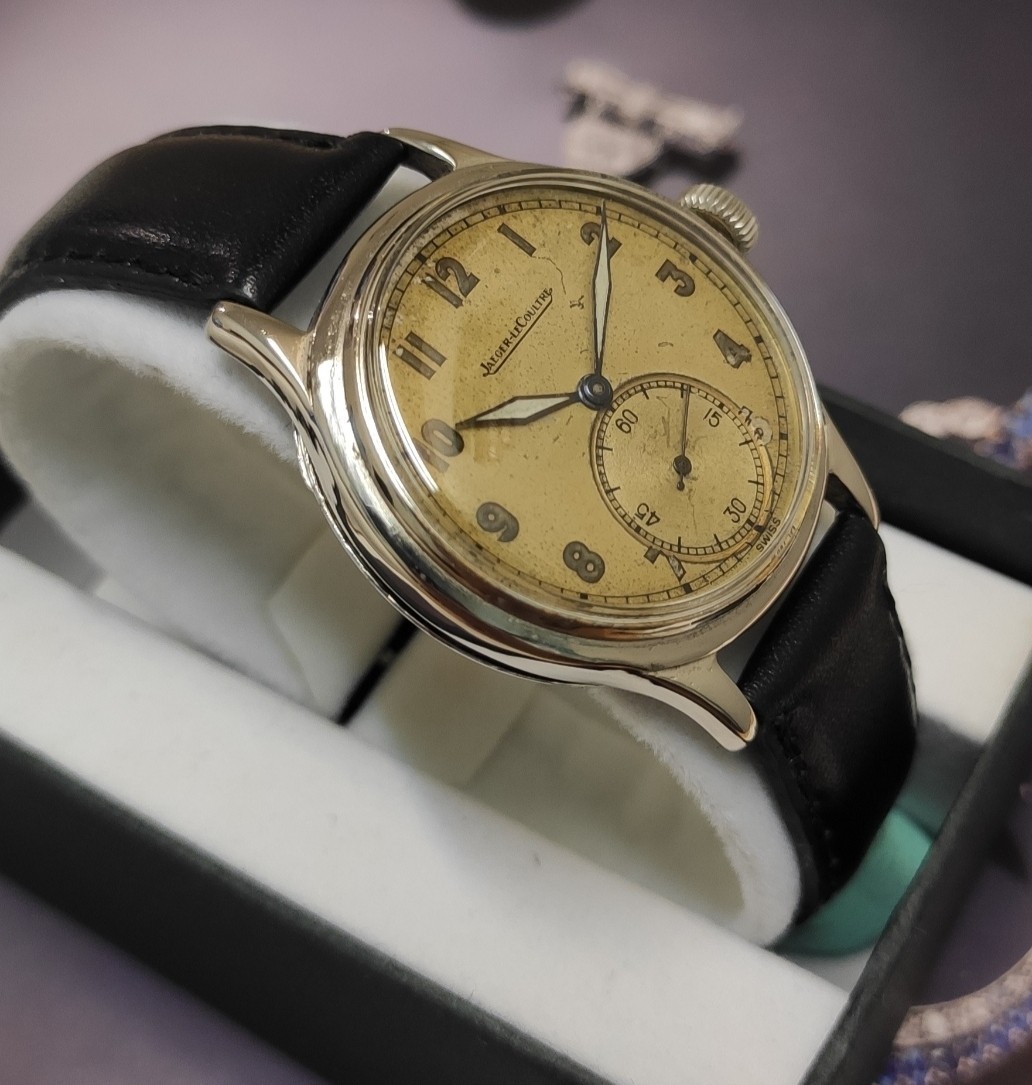 Classic Jaeger Le Coultre Watch Manual Wind 1940´s Original
