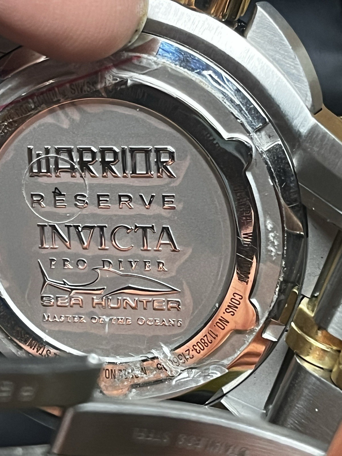 INVICTA Sea Hunter Warrior Men 1.5-1.6 CTS Diamonds 37004 56MM