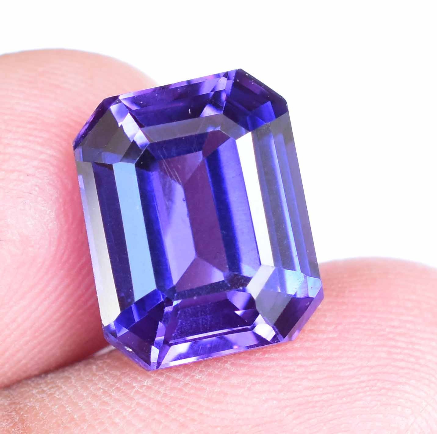 Natural Boysenberry Sapphire 9.45 Ct AGL Certified Stunning Loose Gemstone