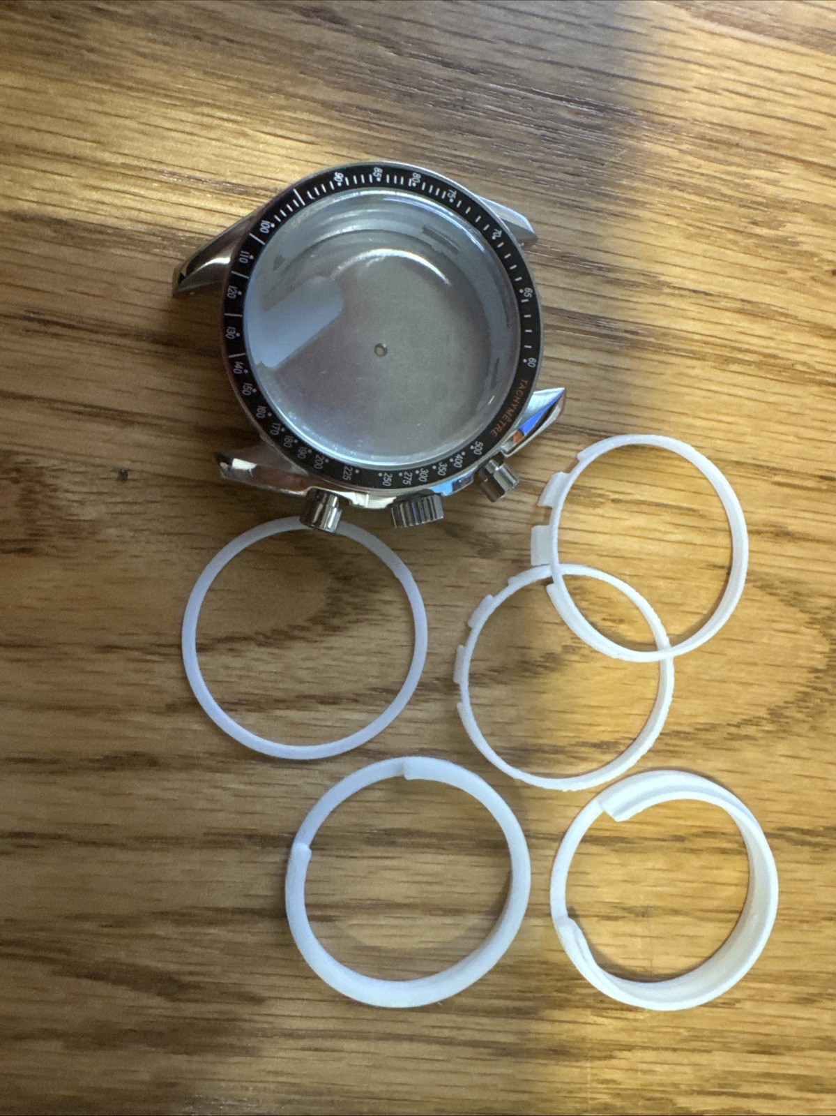 G10 Moonswatch Movement Rings And Movement Holder. For Steal Case Conversion.