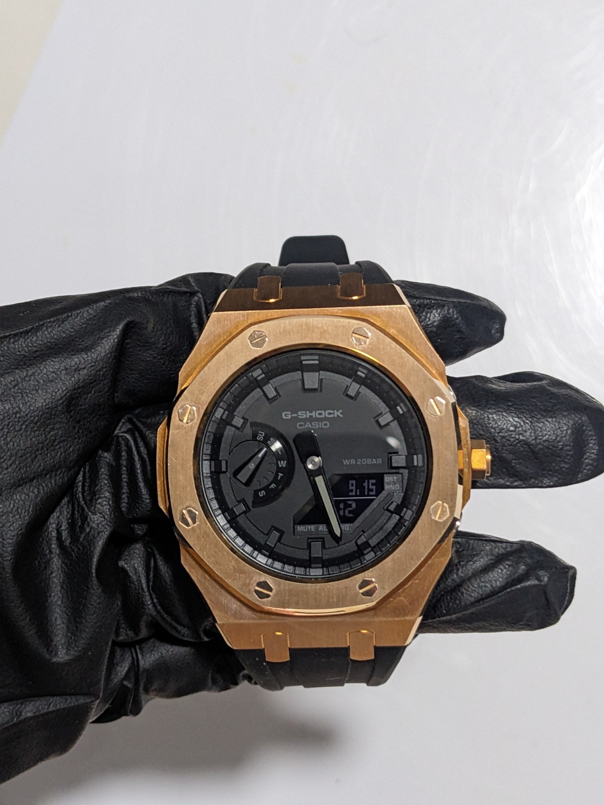 NEW Casio G-Shock GA2100 Casioak Mod Watch Bronze Stainless Steel Custom