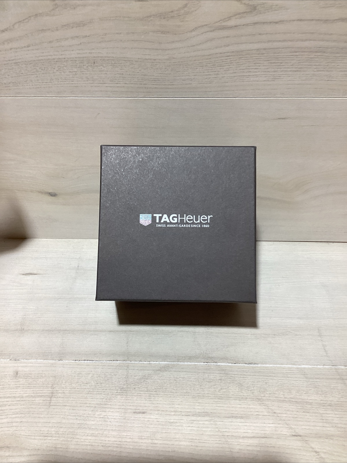 TAG Heuer Watch Display Storage Case Box Only Dark Brown