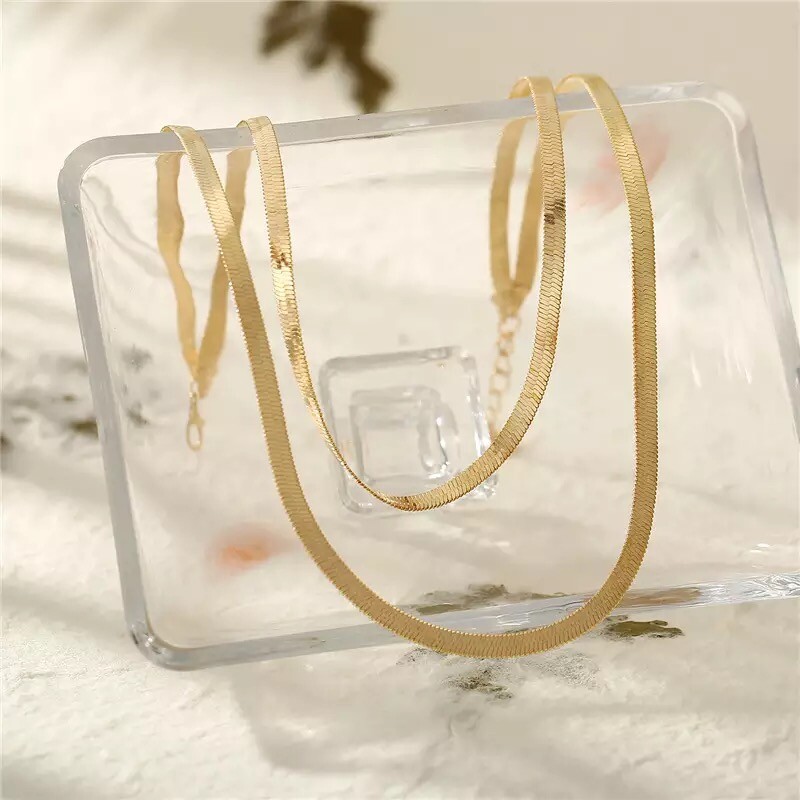 Collar de Oro 10K Joyería Fina de Moda Para Mujer Multicapada Bohemia Bisuteria