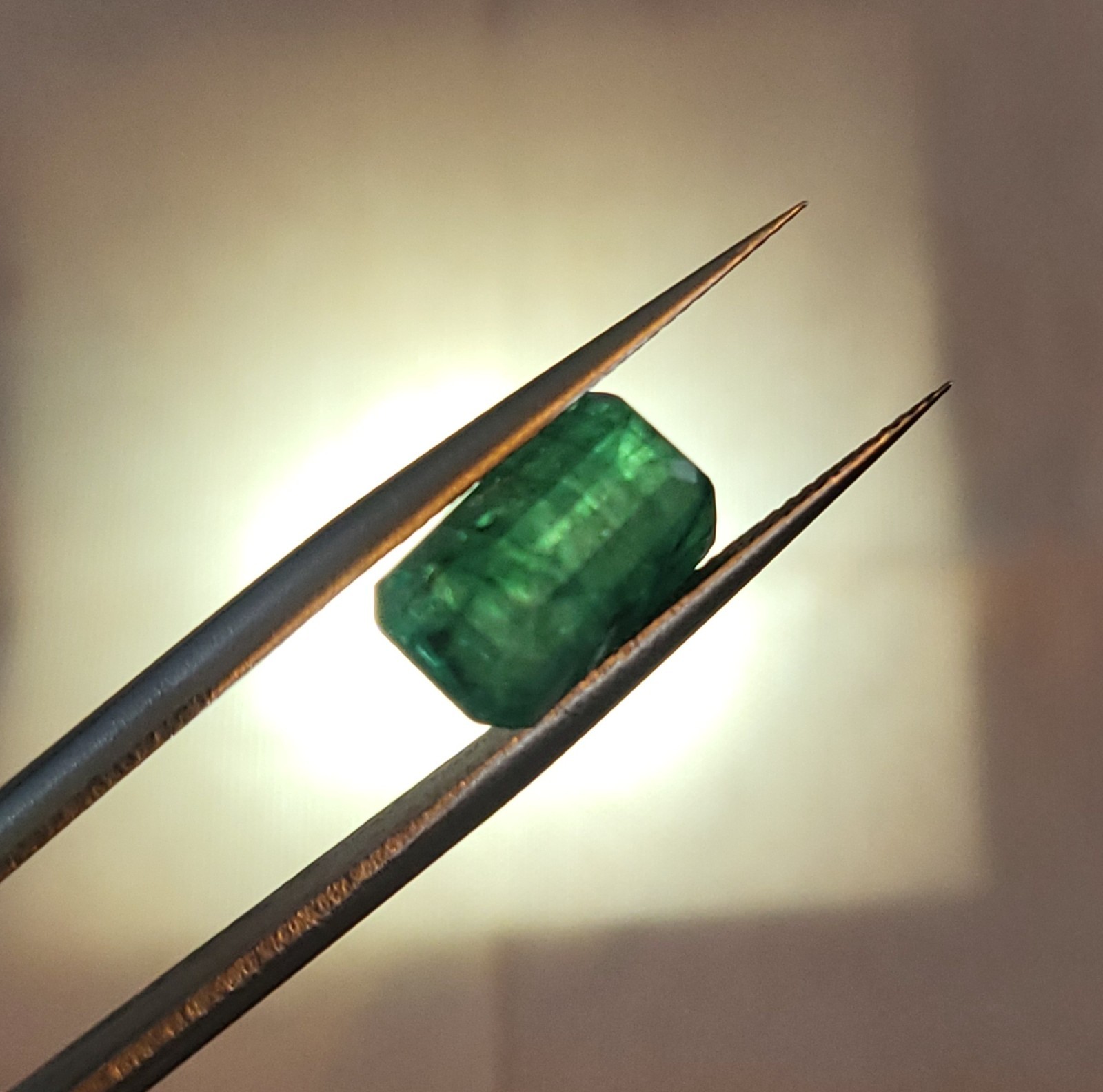 Stunning Ideal Dark Green Natural Untreated Certified Zambian Emerald 4.20ct