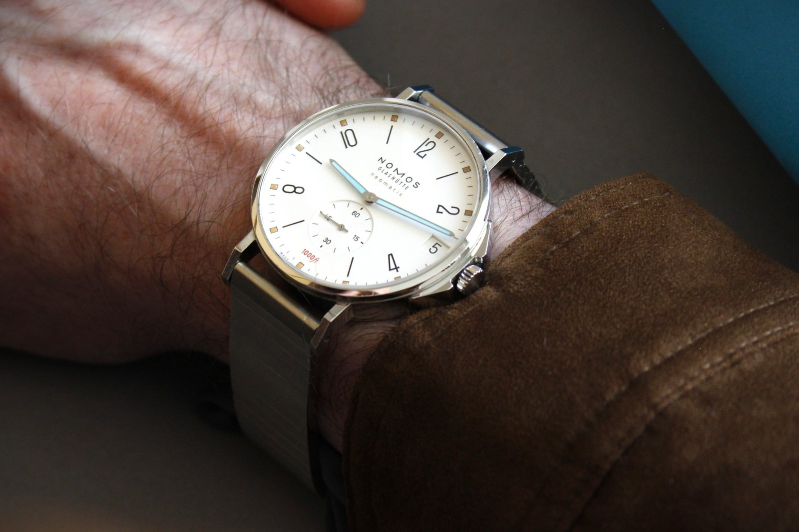 NOMOS Tangente Sport Neomatik 580 42mm Steel 2021 Full Set inc 6-month warranty