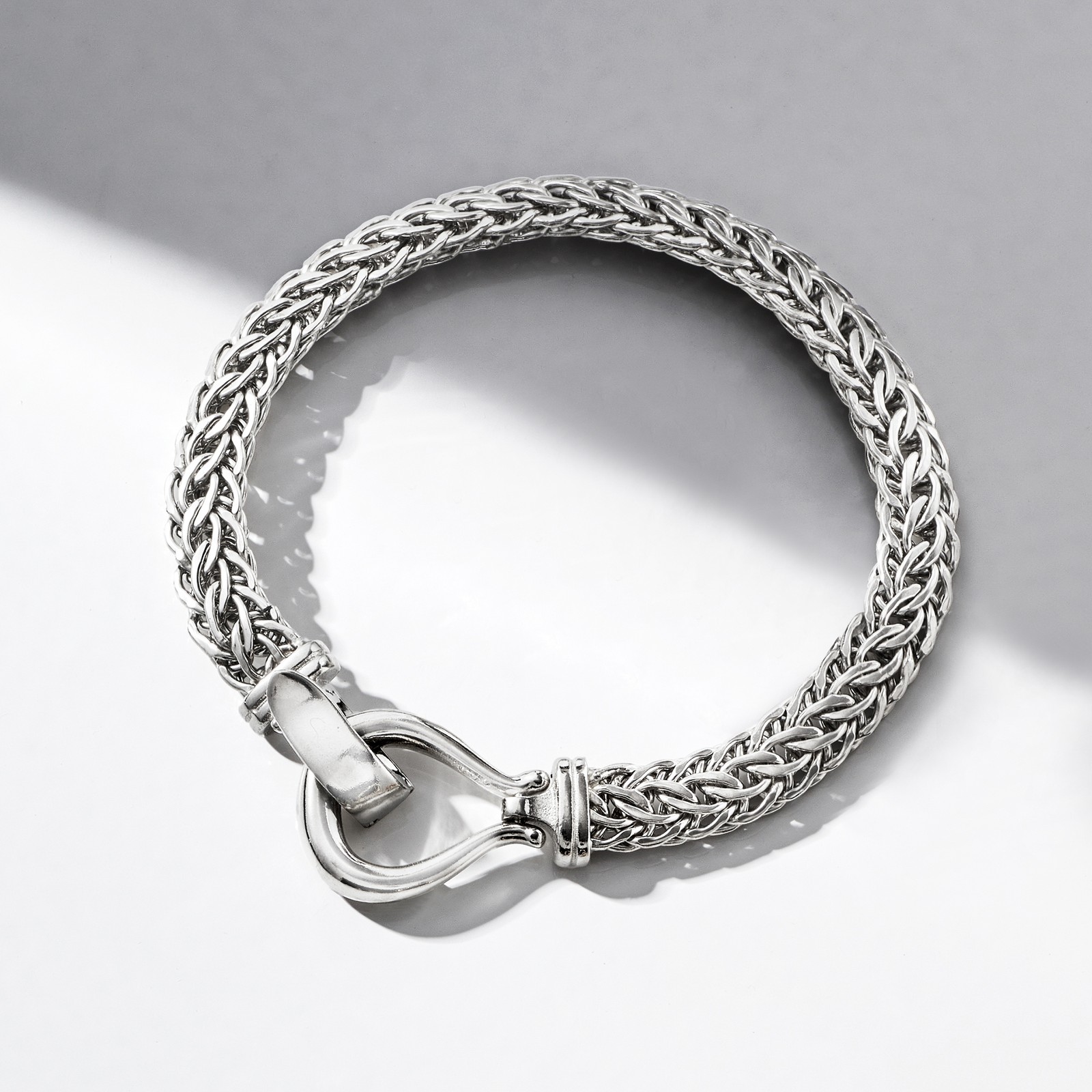 Ross-Simons Sterling Silver Cestina-Link Bracelet