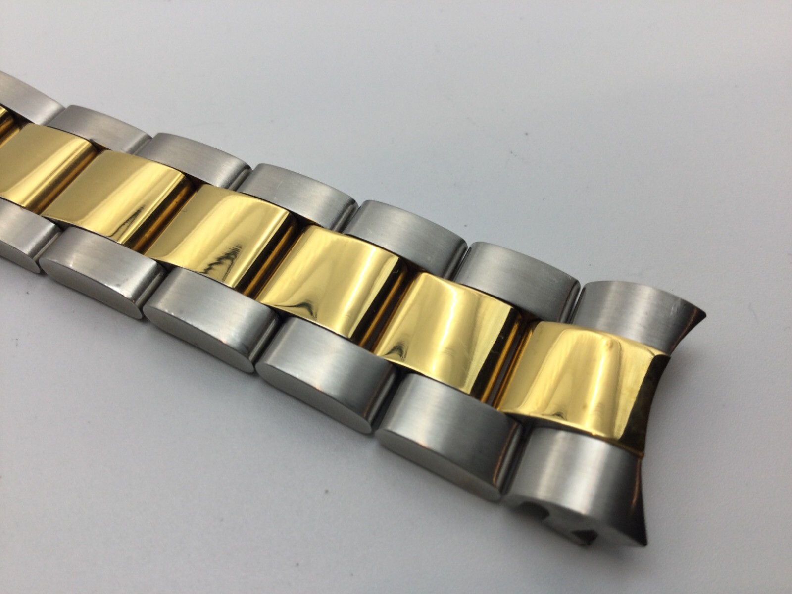 TOP QUALITY 20MM OYSTER COMFORT LINK BAND FOR ROLEX DAYTONA TWO-TONE 116503