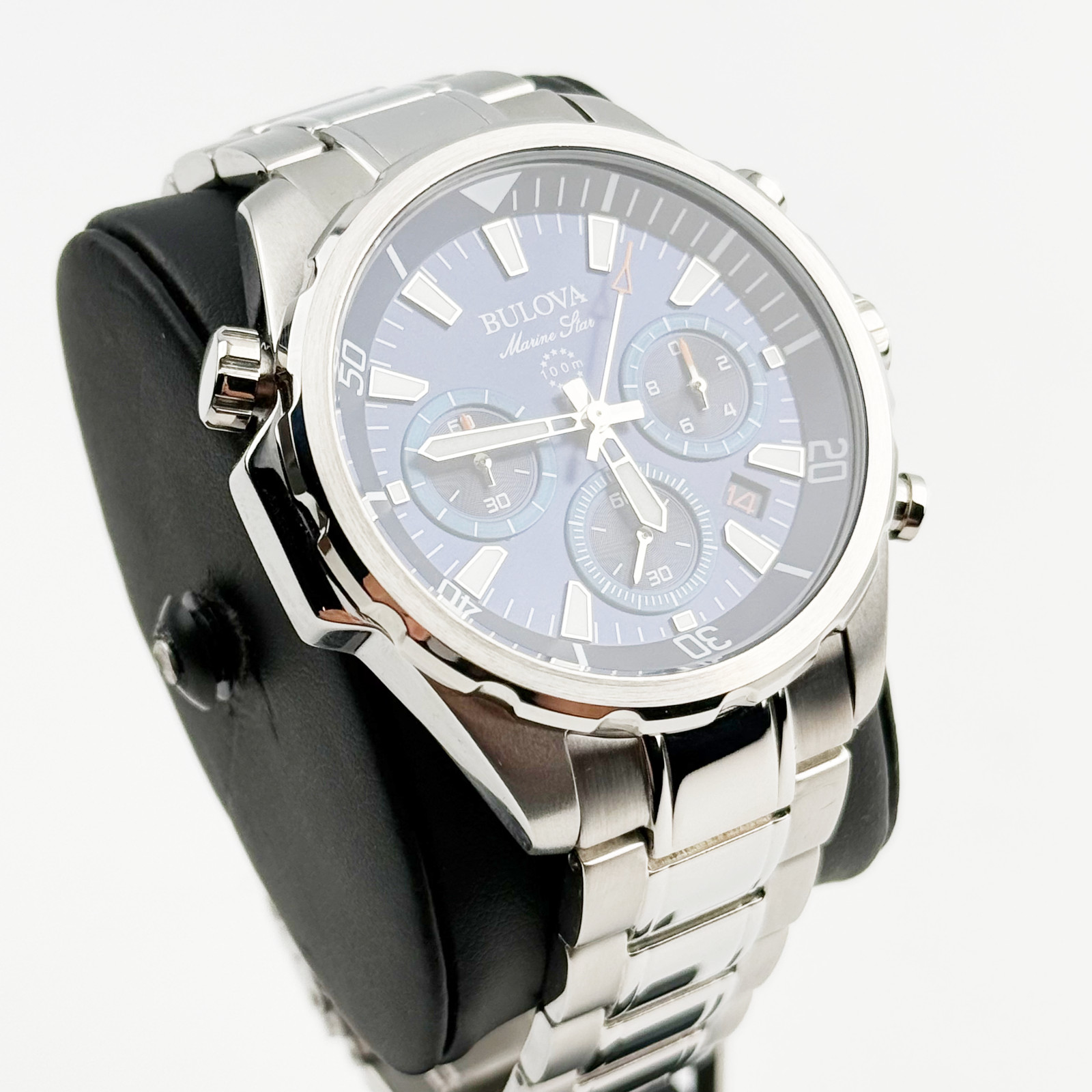 Bulova 96B256 Marine Star Men’s Quartz Watch Six-Hand Chronograph 43 mm