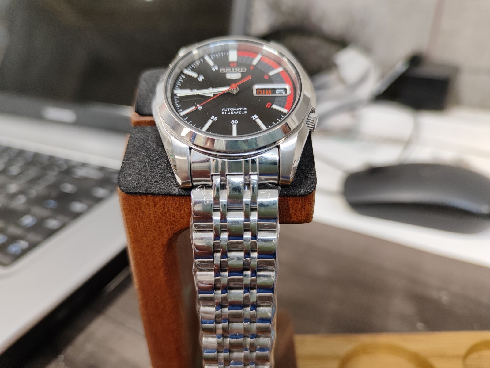 18mm jubilee Stainless Steel Bracelet fit Seiko snk375 snk361 SNK Fits 36mm 37mm