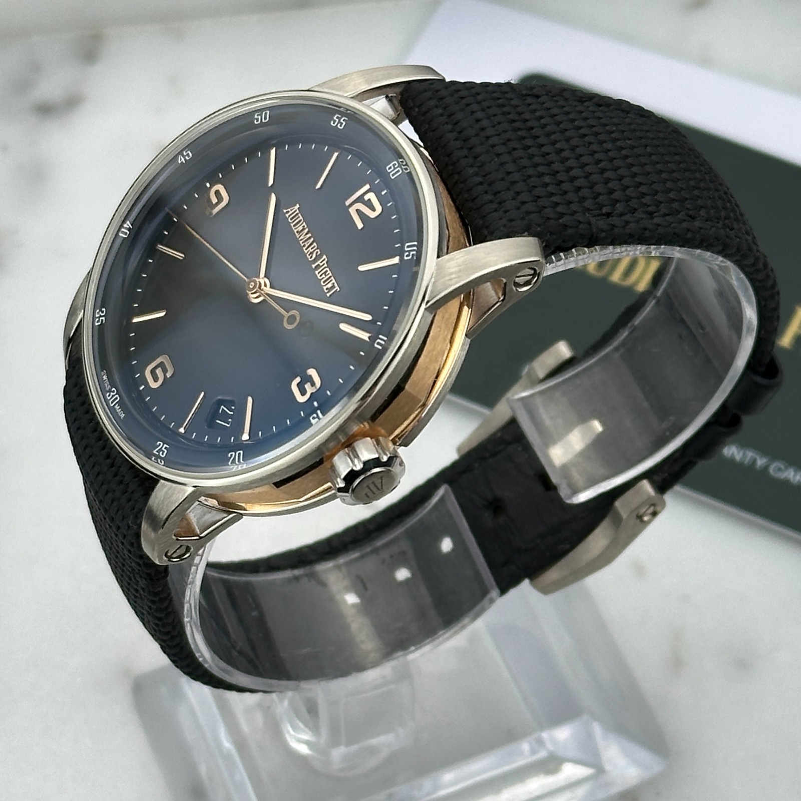 2026 Audemars Piguet Code 11.59 White & Rose Gold 15210CR.OO.A002KB.01 Full Set